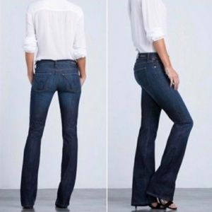 Citizens of Humanity Women’s Low-Rise Dark Washed Kelly Bootcut Jeans, Size 30